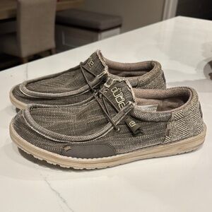 Hey Dude Brown Loafers Slip-On Comfort